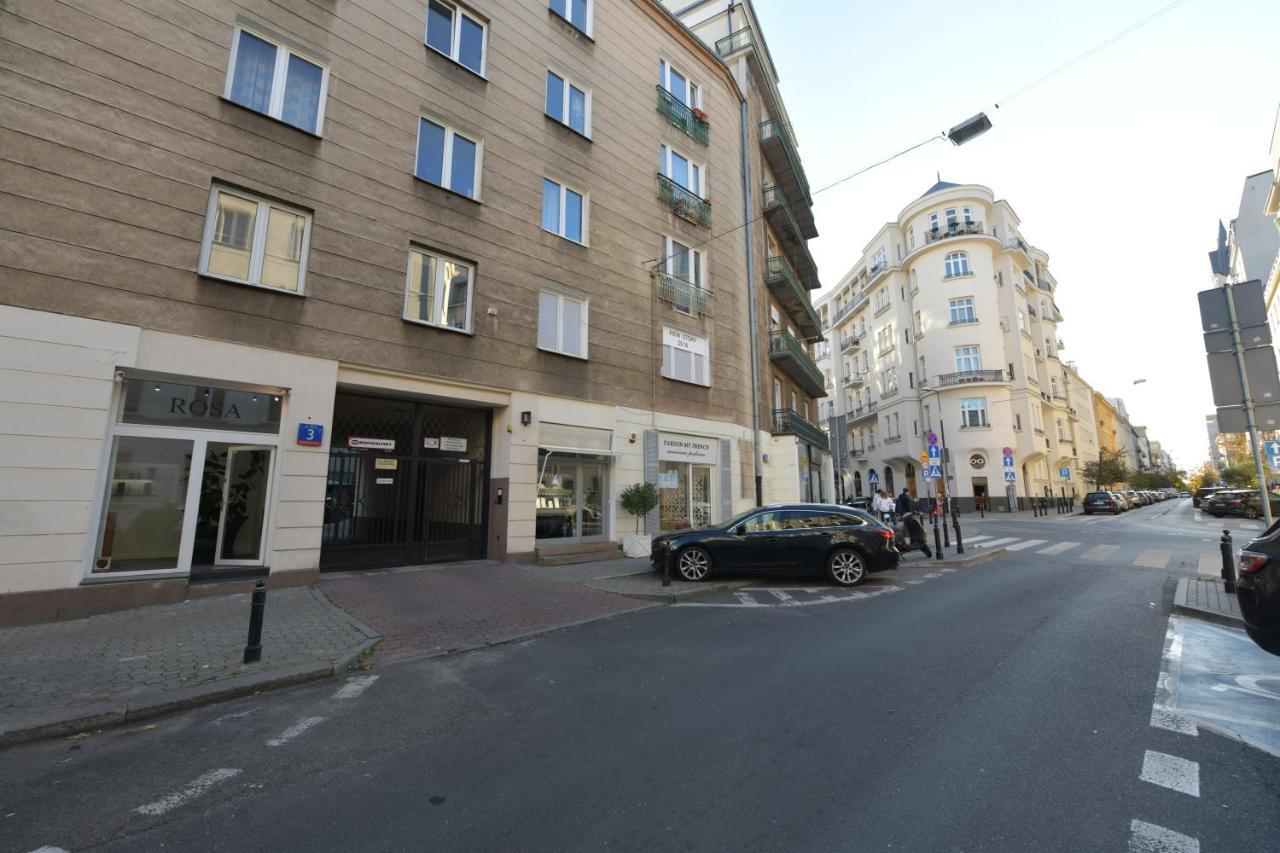 Wilcza 3 - Apartament Dla 4 Osob - 260M Do Ambasady Usa - Duzy Balkon Od Strony Dziedzinca - Wifi - Good Apartments Warsawa Bagian luar foto